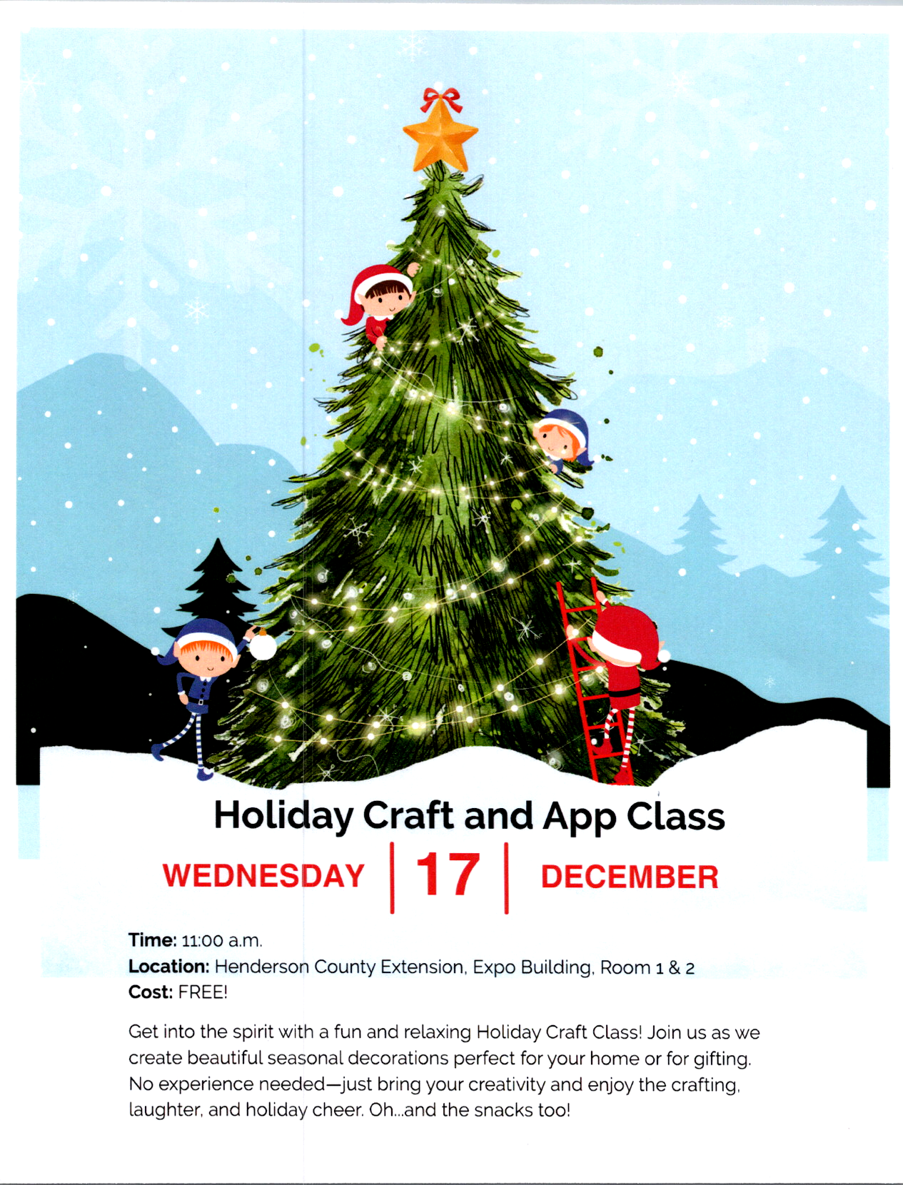 Holiday Craft & App